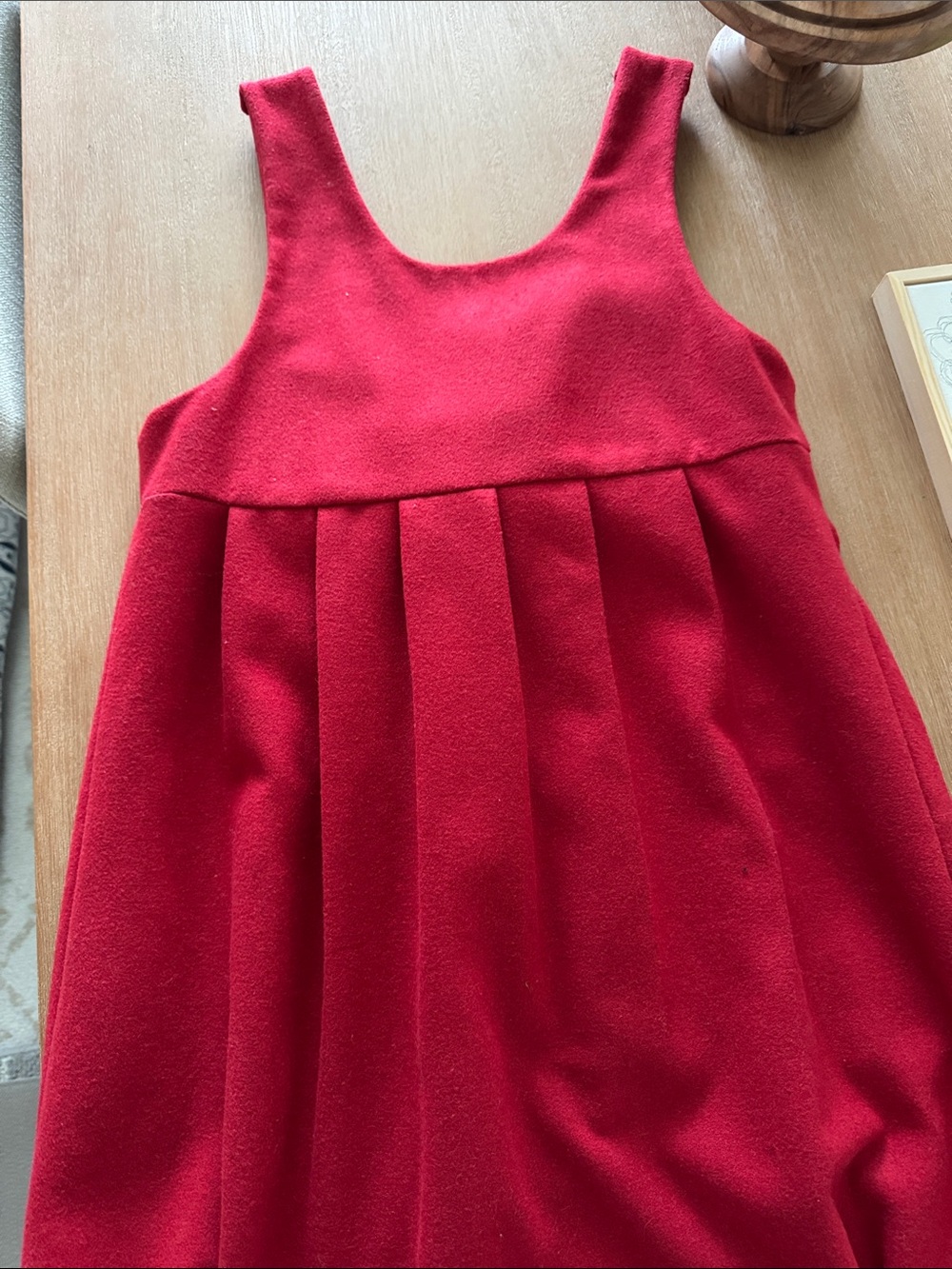 Red Bow-Front Dress - Picture 5 of 6